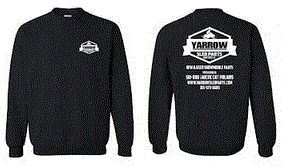 Yarrow Sled Parts Tradtional Crewneck, Size: MD