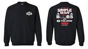 Yarrow Sled Parts Polaris Crewneck, Size: MD