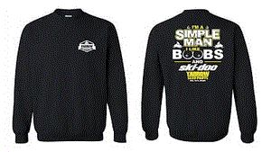 Yarrow Sled Parts Skidoo Crewneck, Size: MD