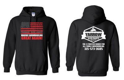 Making Snowmobiling Great Again Hoodie