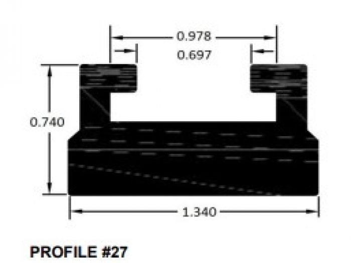 Sliders, Black 66&quot;, 128910