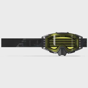 Sinister X7 Fuzion Goggle, Black w/Yellow