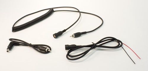 Heated Visor Cord 1/4 turn w/90, 62-01015