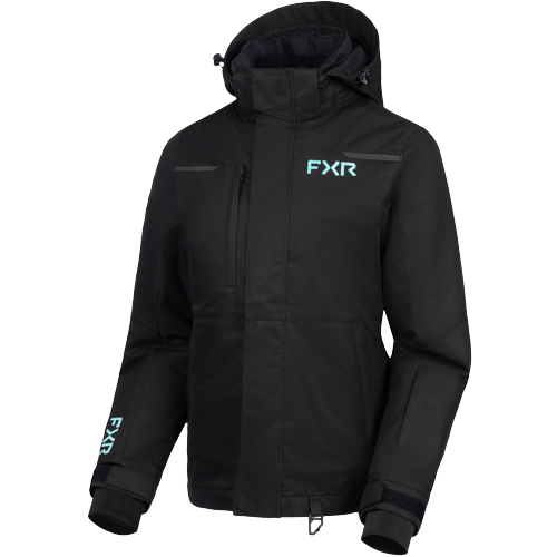 W FRESH JACKET 26, Colour: BLACK/LT. SAGE, Size: 12
