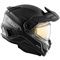 CKX Mission Free-Face Helmet, Solid Black, Electric