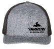 Yarrow Sled Parts w/Snowmobile, Trucker Cap 112, Color: Heather Grey/Black