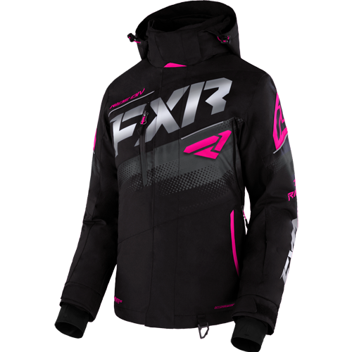 W BOOST FX JACKET 23, Colour: BLACK/RASPBERRY FADE, Size: 6