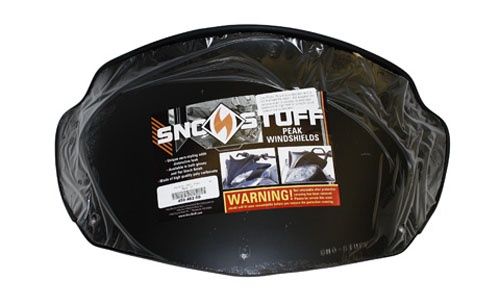 SkiDoo Rev windshield, Black 10", 450-482-50