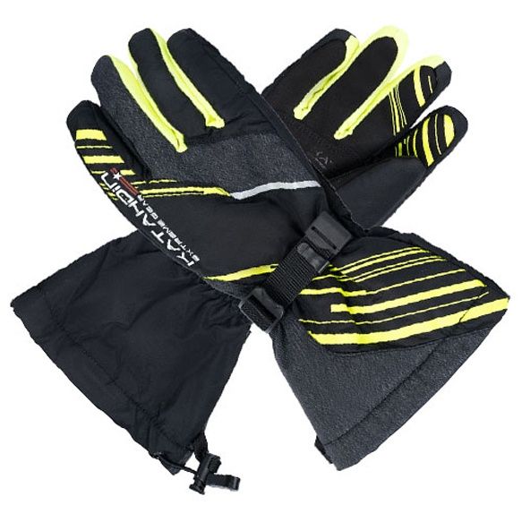 Katahdin Glove, Black/HiVis