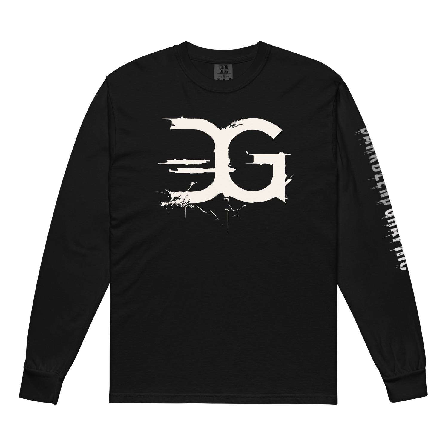 Darkblend Graphic New Grunge Premium Long-Sleeve Shirt (Vintage Black)