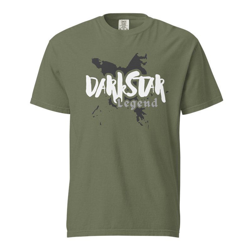 Darkstar Legend Premium Heavyweight Graphic Tee (Vintage Moss)