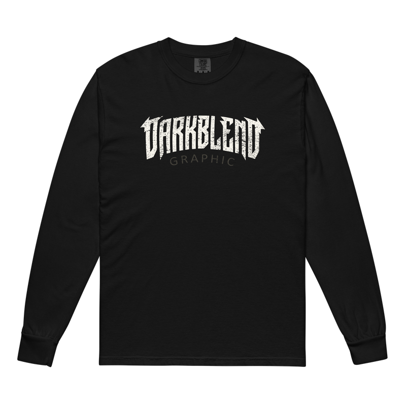 Darkblend Graphic RAZR Premium Long-Sleeve Shirt (Vintage Black)