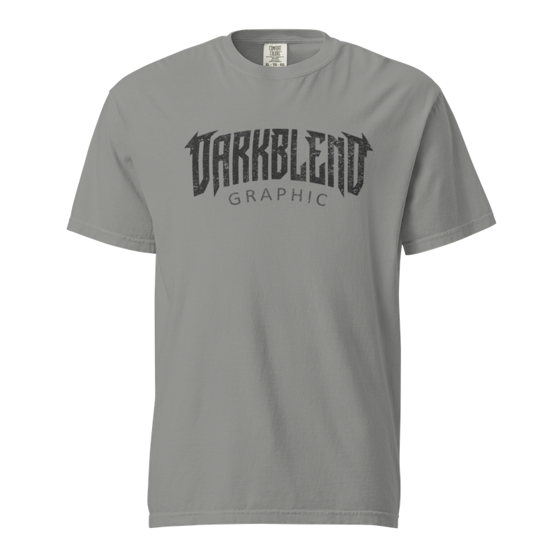 Darkblend Graphic RAZR Premium Heavyweight Graphic Tee (Vintage Gray)