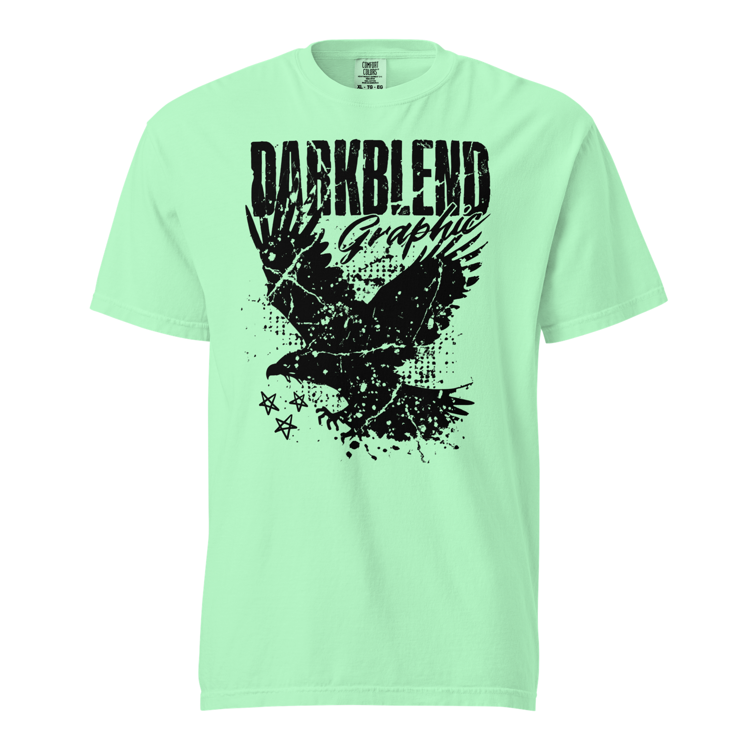 Darkblend Graphic | Midnight Eagle | Soft Premium Graphic Tee (Island Reef)