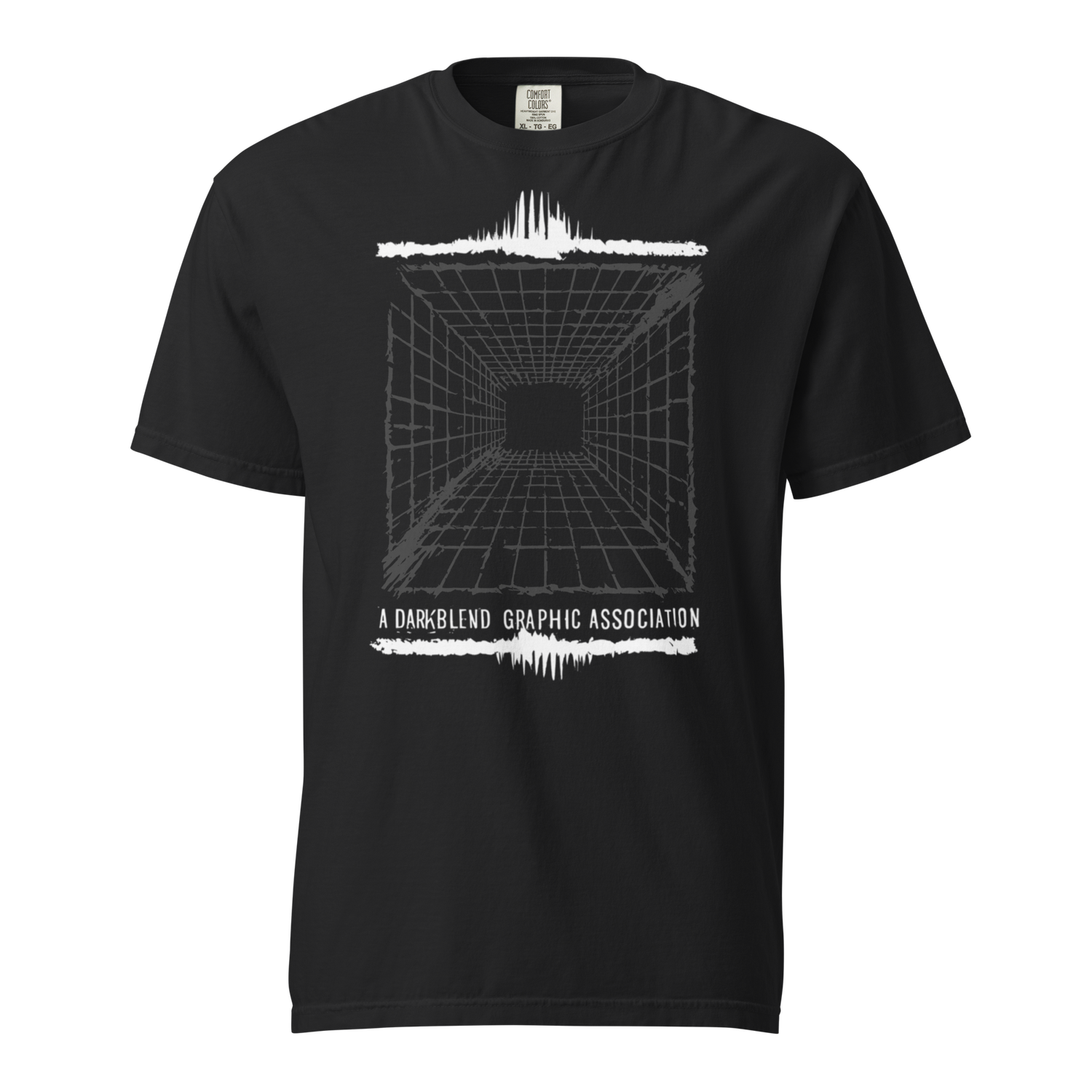 Darkblend &quot;Dimension&quot; Grunge Premium Heavyweight Graphic Tee (Black Portal)