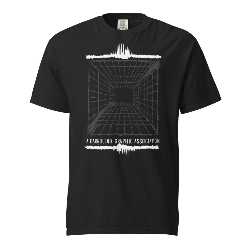 Darkblend &quot;Dimension&quot; Grunge Premium Heavyweight Graphic Tee (Black Portal)