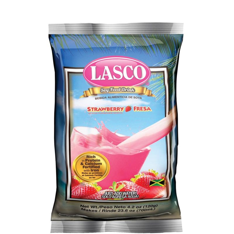 Strawberry Lasco, Soy Food Drink, 400 g