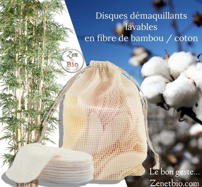 Coton à démaquiller Bio