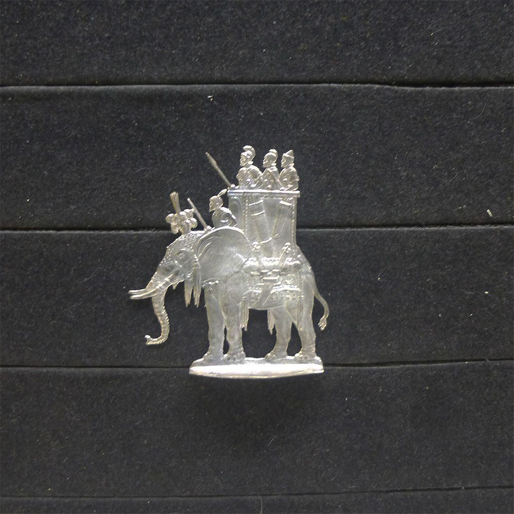 1 Zinnfigur Kriegselefant #7 Karthago, Griechenland Antike 30mm unbemalt Gottstein Ludwig Frank