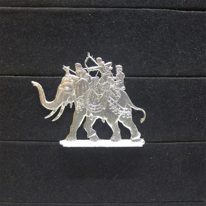 1 Zinnfigur Kriegselefant #E 6 Karthago, Griechenland Antike 30mm unbemalt