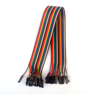 Colourful Jumper Wires (A strip of 20)