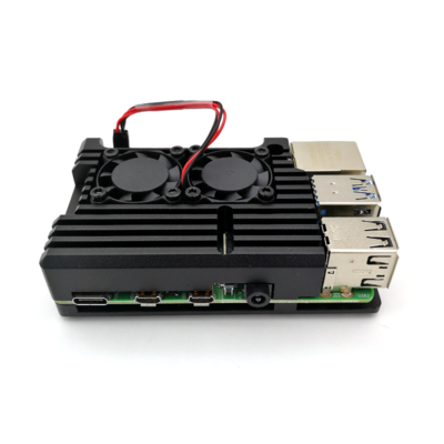 Dual Fan Aluminium Chassis for Raspberry Pi 4