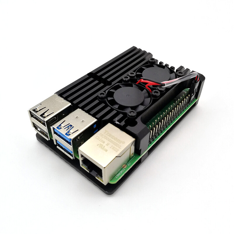 Dual Fan Aluminium Chassis for Raspberry Pi 4