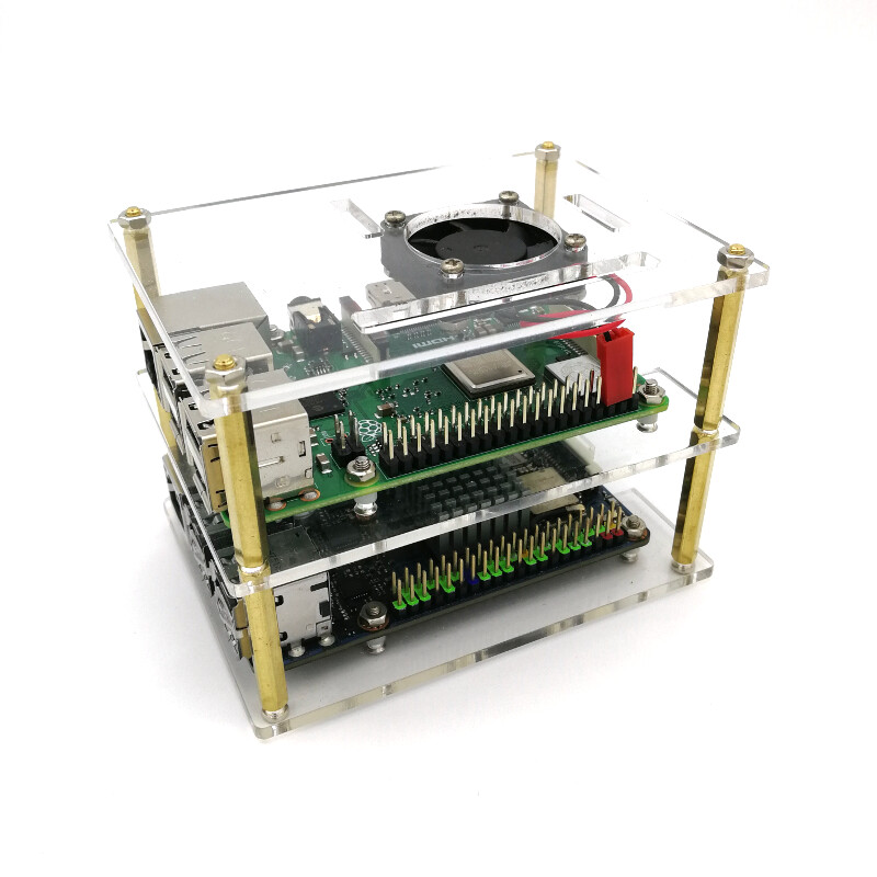 Multi-board Stackable Case with Fan