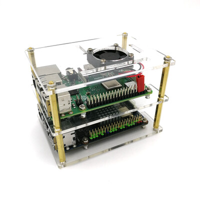 Multi-board Stackable Case with Fan
