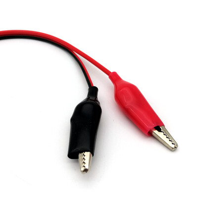 5.5 x 2.1 mm Female DC Jack to Alligator Clips Cable