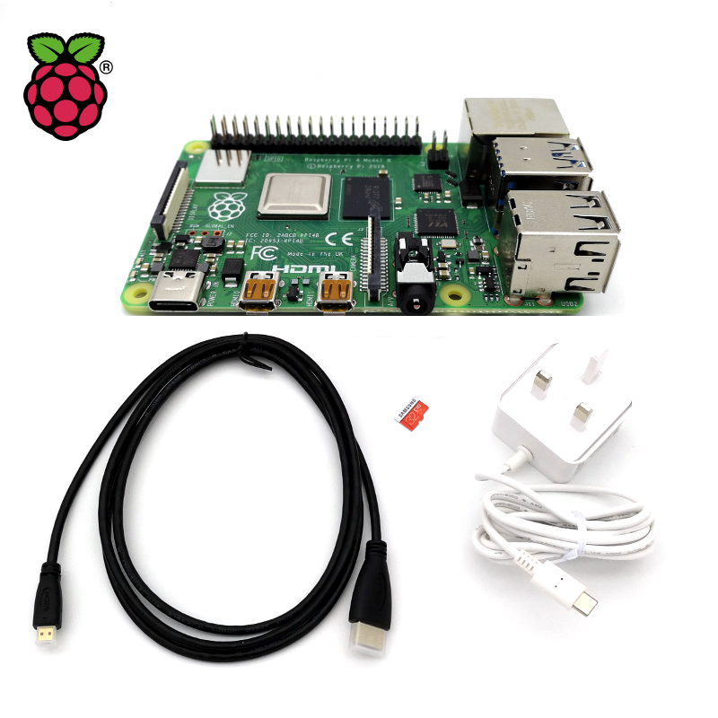 Raspberry Pi 4 Model B Essential Kit