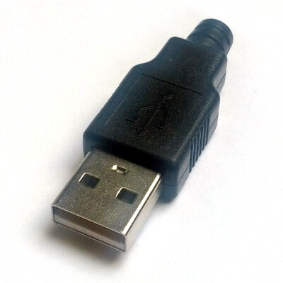 DIY USB connector - Type A USB plug (male)