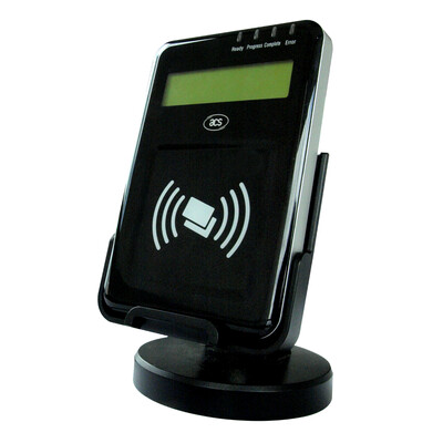 ACR1222L NFC Reader/Writer with LCD (USB)