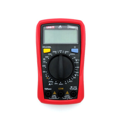 UT33D+ Digital Multimeter - Manual Ranging