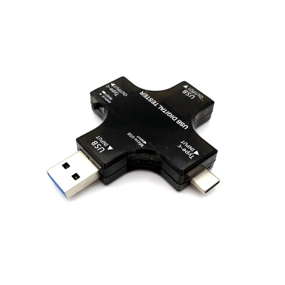 Multi USB Connector Current/Voltage Tester and Diagnostic Tool