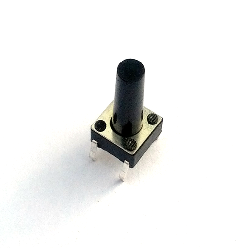 Tactile Push Button Switch - 6mm x 6mm, 14mm tall (Pack of 10)