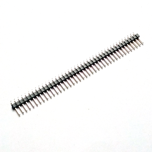40-pin Male Header, 2.54mm Pitch, Single Row