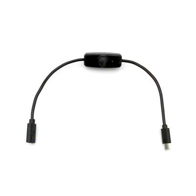 USB-C extender cable with ON/OFF switch for Raspberry Pi 4
