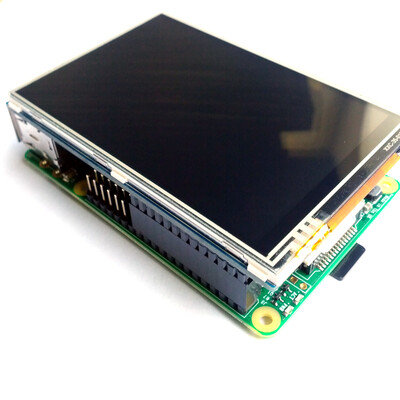 3.5" Resistive Touch Screen Add-on Board for Raspberry Pi, IPS, 480x320