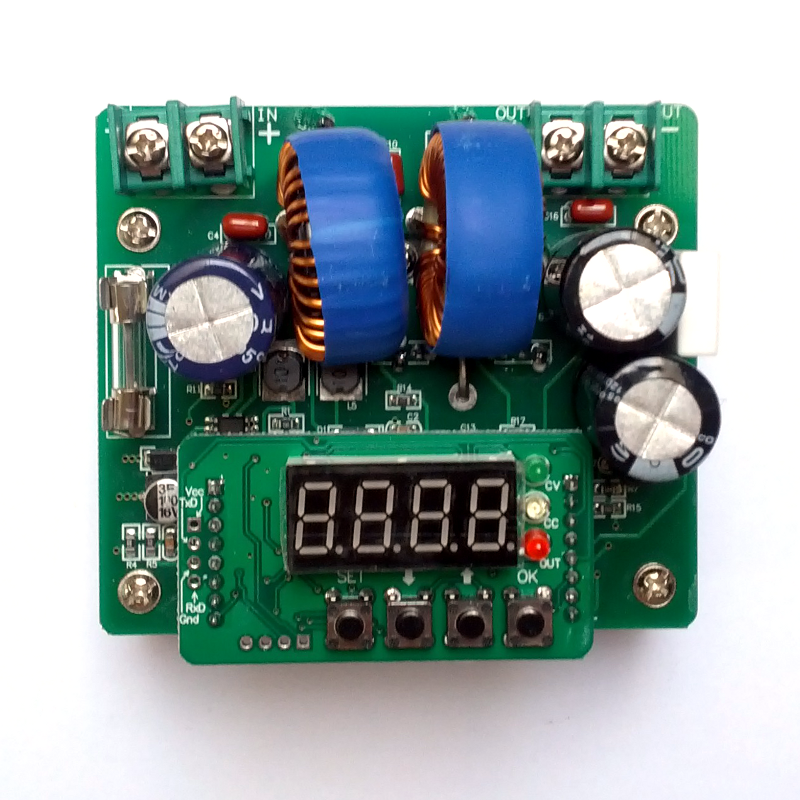 Digital DC-DC Step-up Boost Converter Module - 400W 10A max.