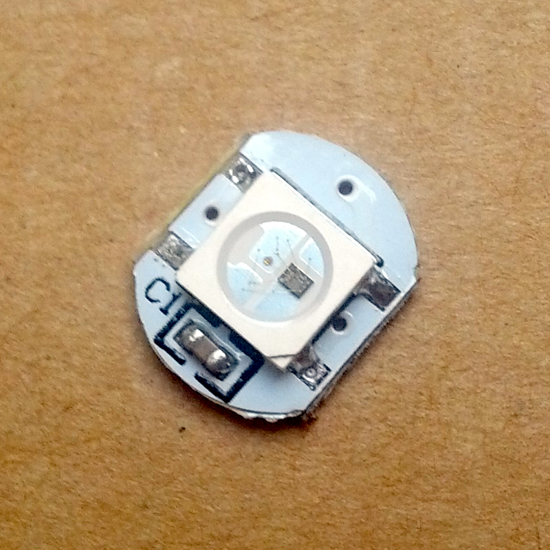 Digital addressable single RGB LED pixel (WS2812B), DC 5V