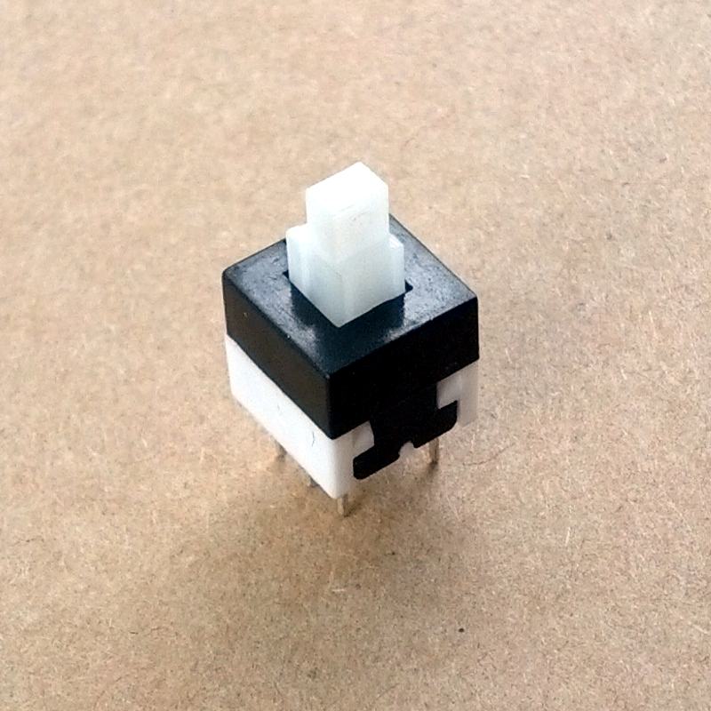 Push Lock Switch - 8.5mm x 8.5mm (Pack of 10)