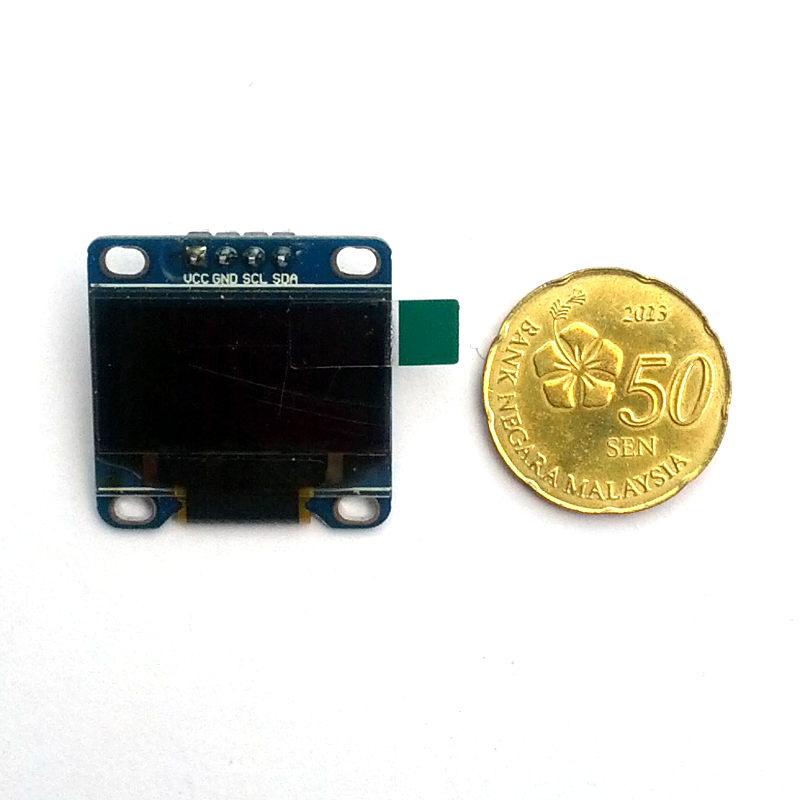OLED I2C Display Module - 0.96", monochrome, 128x64