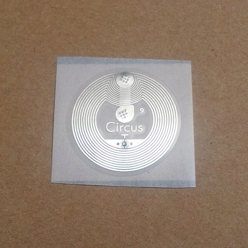 NTAG203, Circus - Clear, Round 25 mm
