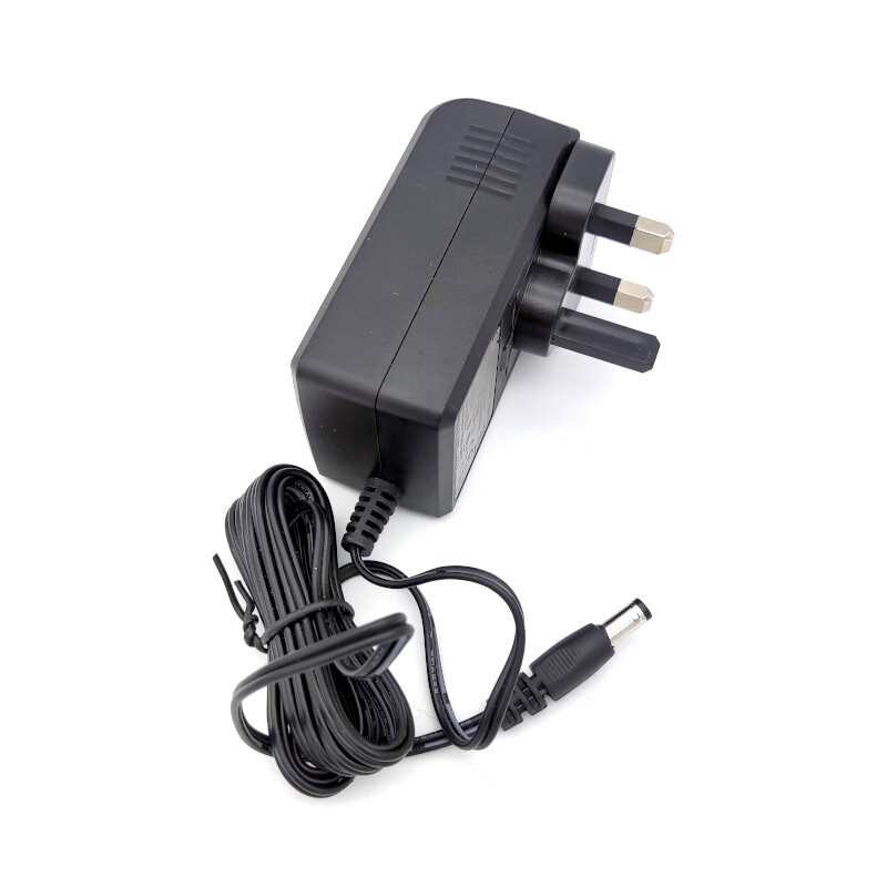 AC-DC Wall Adapter Power Supply 3-pin plug  - 12V 2A 5.5mm x 2.1mm