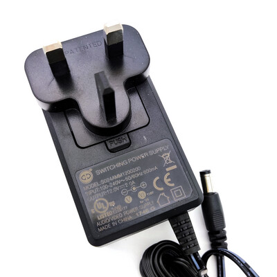 AC-DC Wall Adapter Power Supply 3-pin plug  - 12V 2A 5.5mm x 2.1mm
