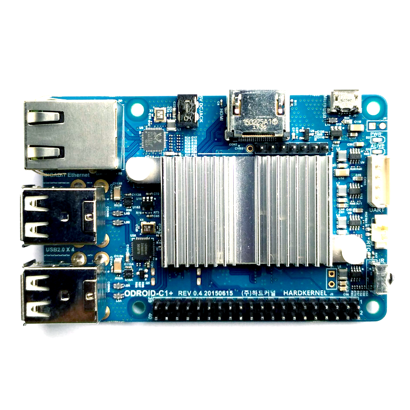 Odroid-C1+ - 1.5GHz Quad Core CPU, 1GB RAM, Gigabit Ethernet