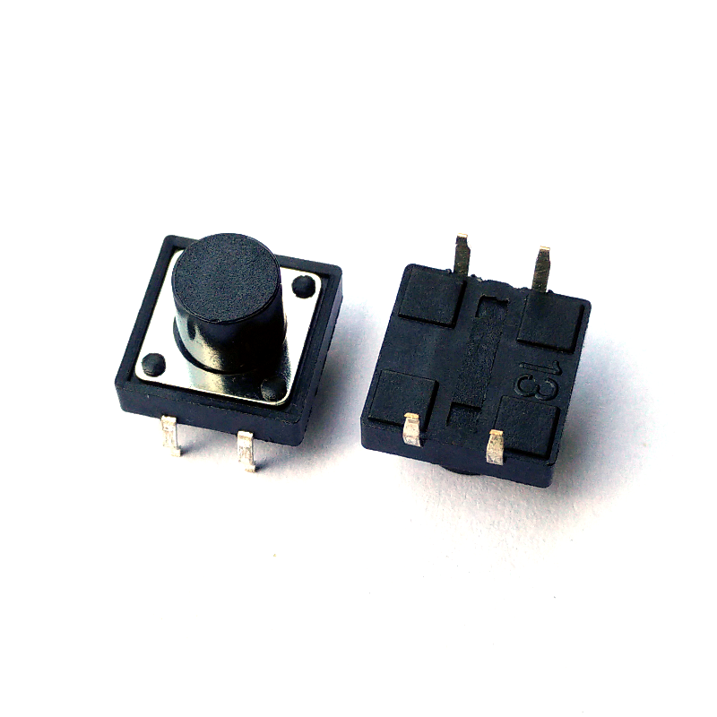 Tactile Push Button Switch - 12mm x 12mm, 9mm tall (Pack of 10)