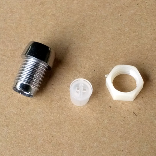Panel Mount LED Indicator/Holder (Pack of 10), LED Diameter: 5 mm