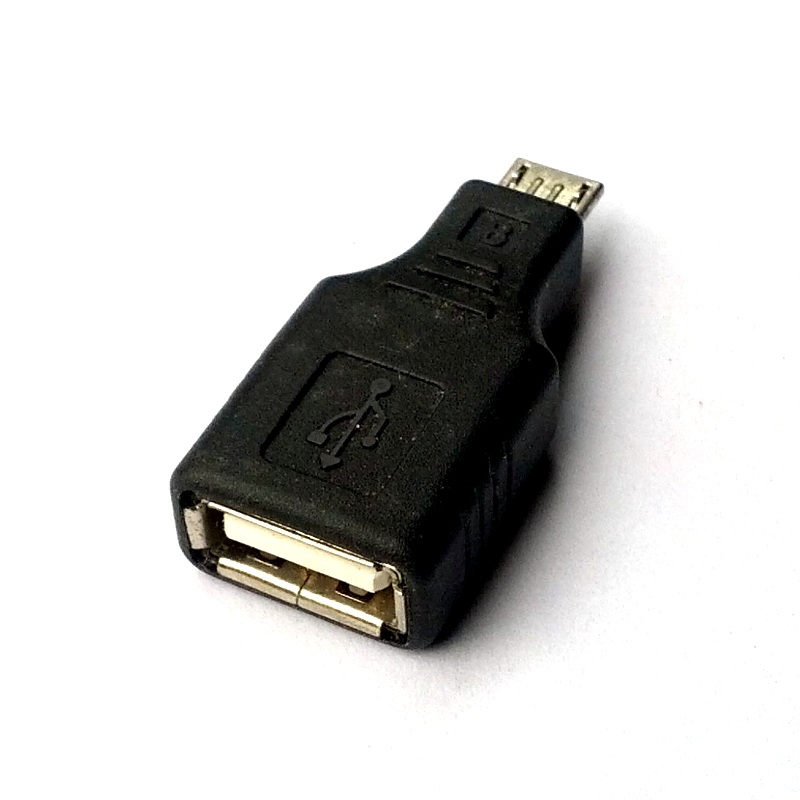 USB OTG Adapter - Micro B male to A female
